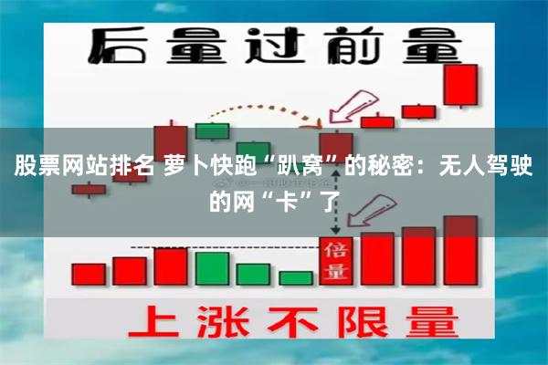 股票网站排名 萝卜快跑“趴窝”的秘密：无人驾驶的网“卡”了