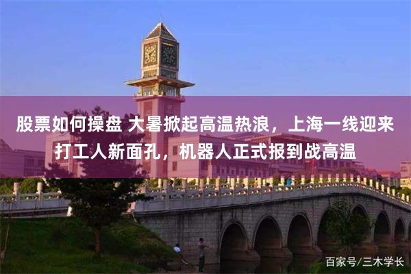 股票如何操盘 大暑掀起高温热浪,上海一线迎来打工人新面孔,机器人正式报到战高温