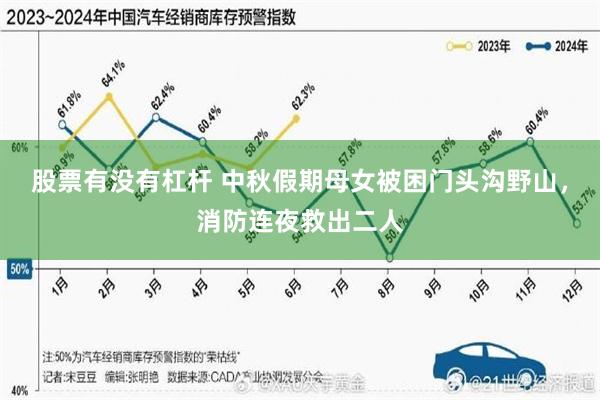 股票有没有杠杆 中秋假期母女被困门头沟野山，消防连夜救出二人